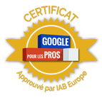 Certifié Google pour les Pros aux fondamentaux du Marketing DigitalPhoto
